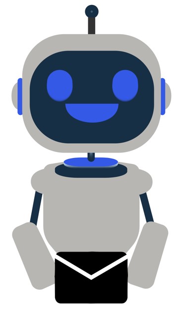 robot with email